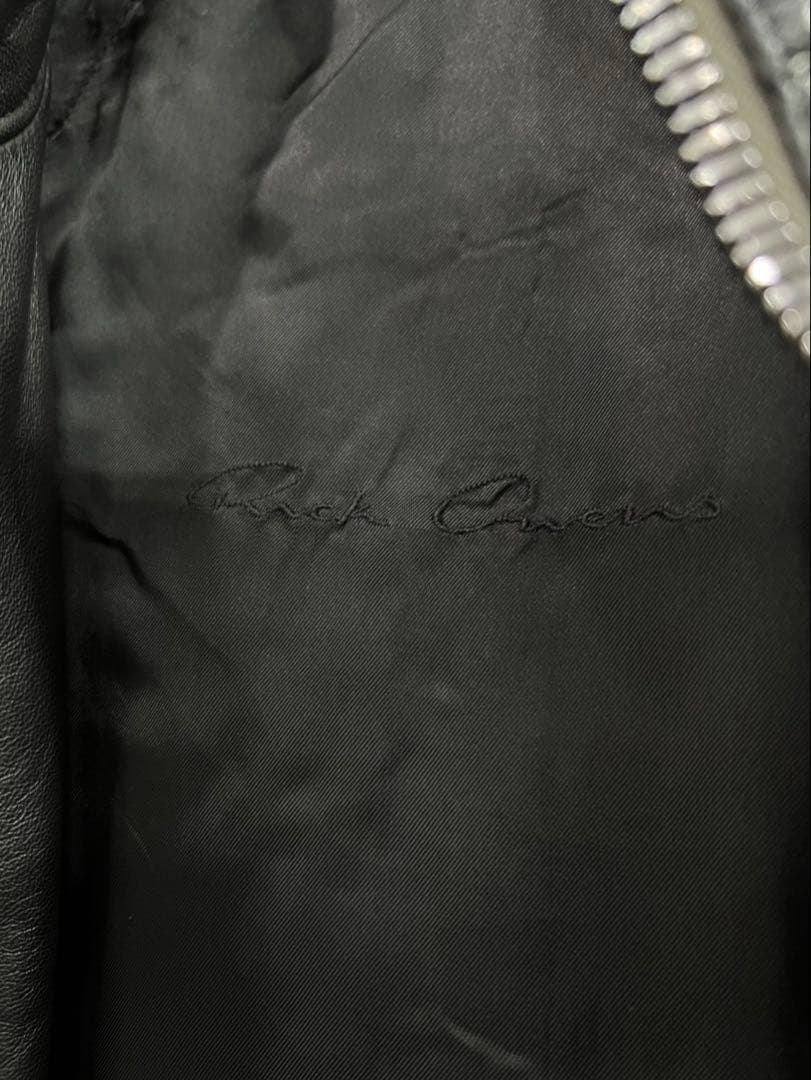 Rick Owens INTARSIA レザージャケット