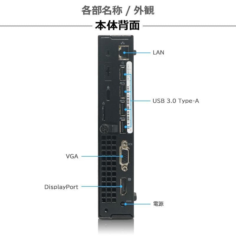 ミニPC [Mini PC]DELL Optiplex9020 Intel Core i7