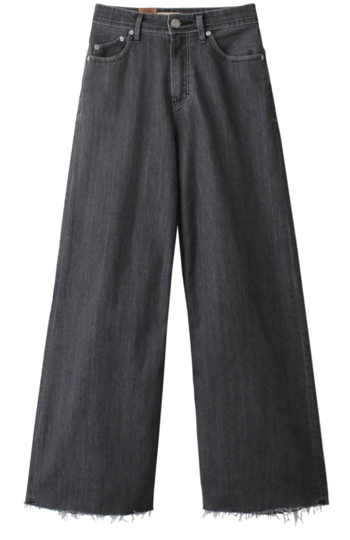 試着のみ✨ヤヌーク　ワイドフレア　24