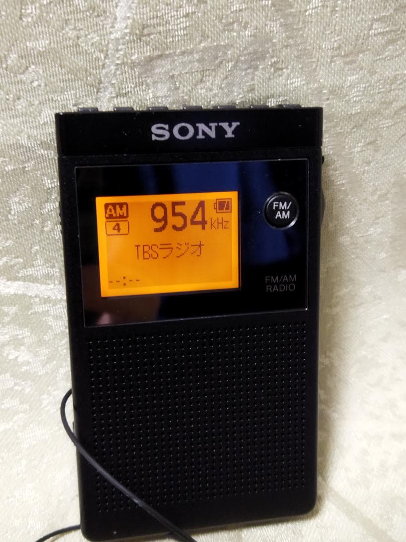 SONY ソニー SRF-R356 ポケットラジオ ワイドFM