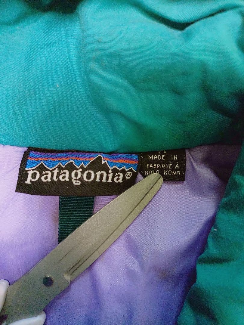 90s patagonia ガイドジャケット Mサイズ ネイビー