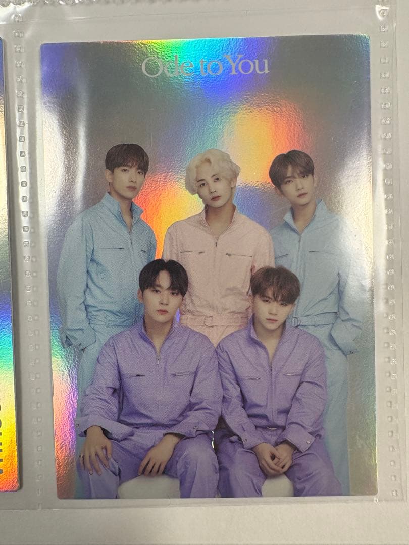 SEVENTEEN Ode to You サイン入りカード