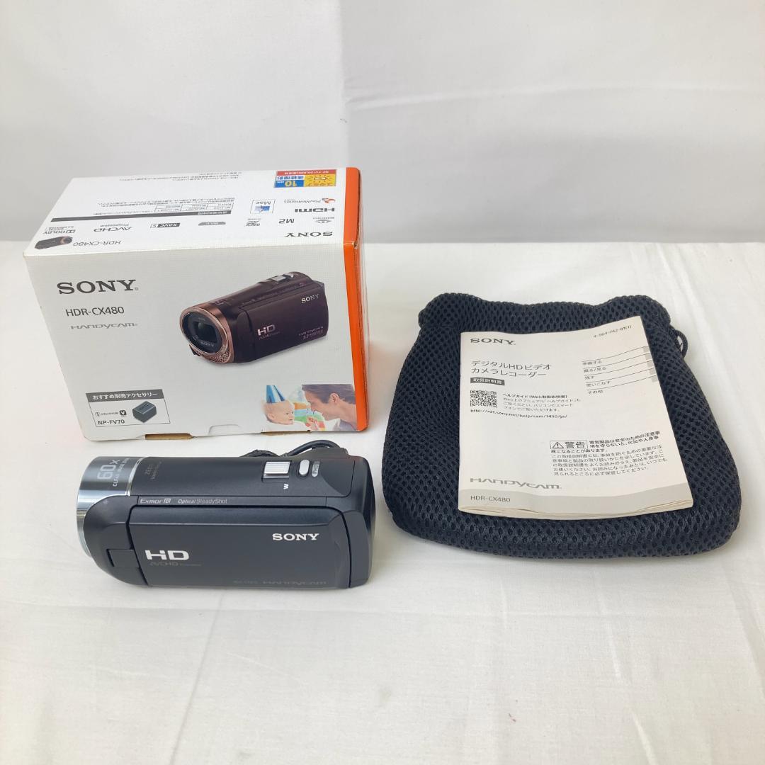 【D1193-120-5】ビデオカメラ SONY ソニー HDR-CX480