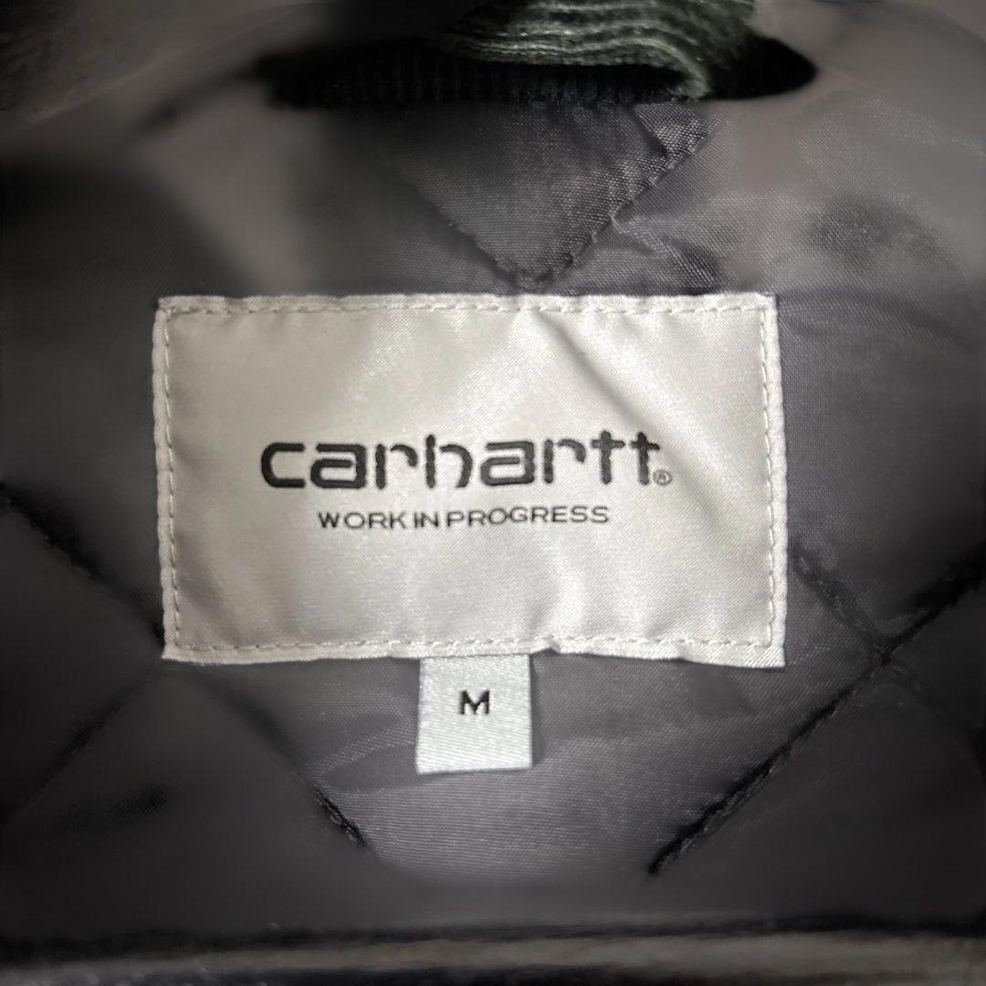 carhartt コーデュロイジャケット M WIP モス　MOS レターマン