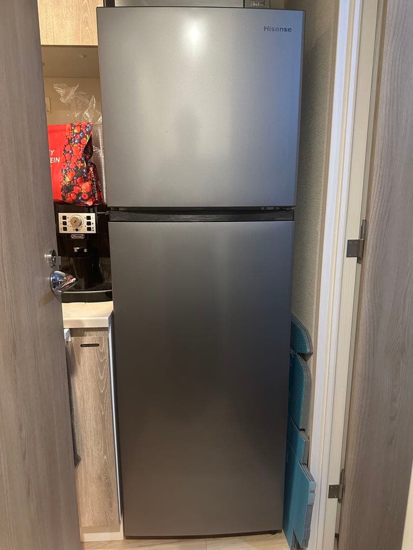 ハイセンス 冷蔵庫 シルバー 250L HR-B2501（2024年新品購入）