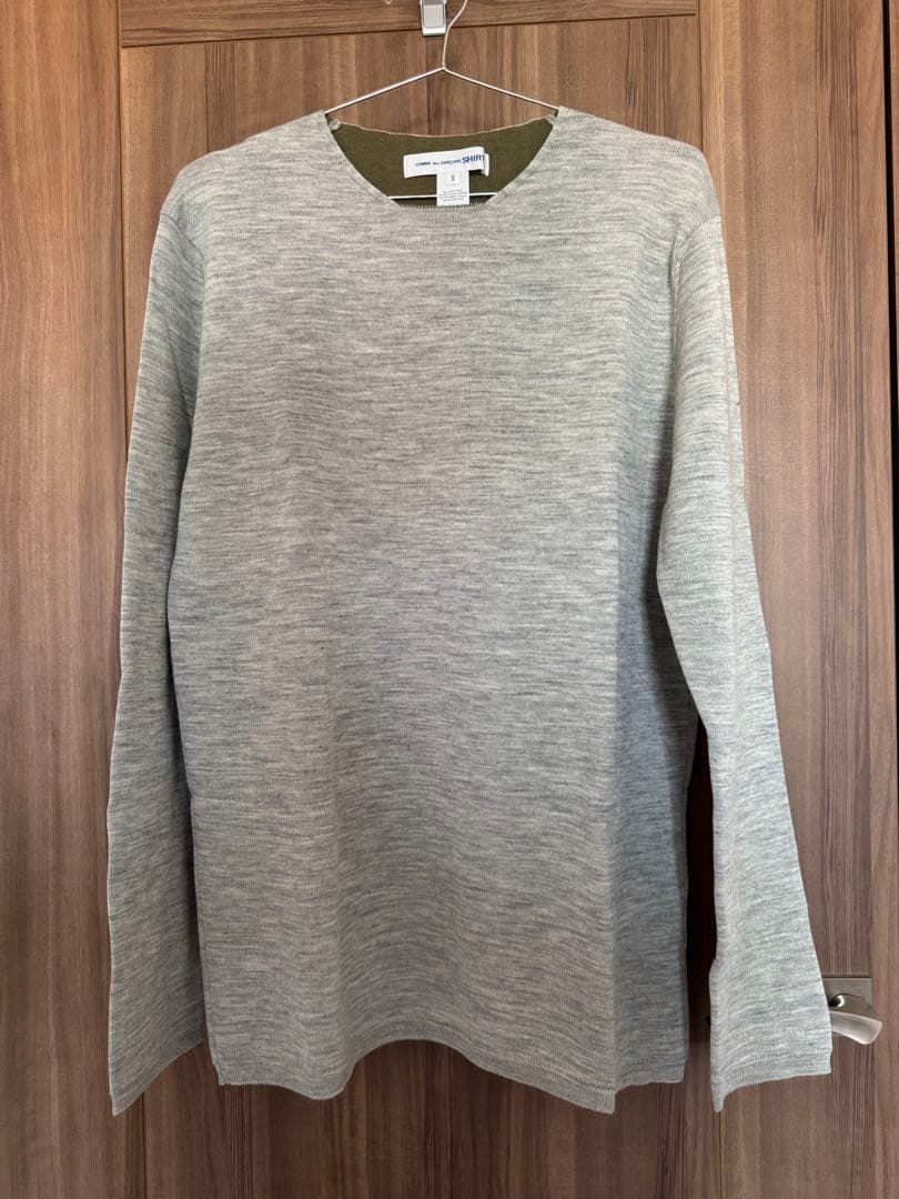 新品未使用 コムデギャルソン・シャツ ニット サイズXL