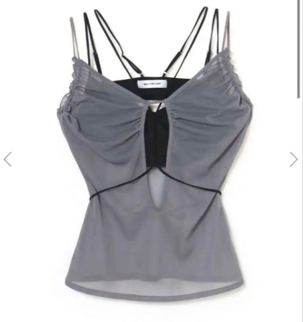 【もち様】melt the lady sheer cover camisole