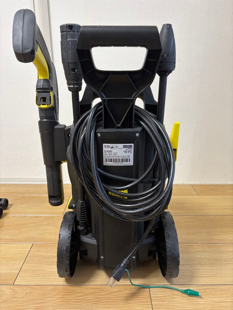 【美品】KARCHER ケルヒャー 高圧洗浄機 サイレント50Hz東日本地区用