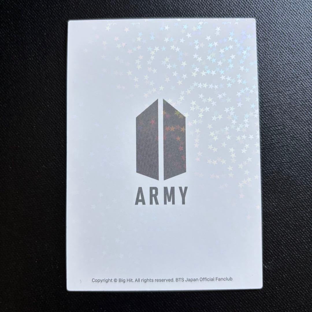 BTS RM FC 継続トレカ 公式 更新 RM ナムジュン ホログラム入り