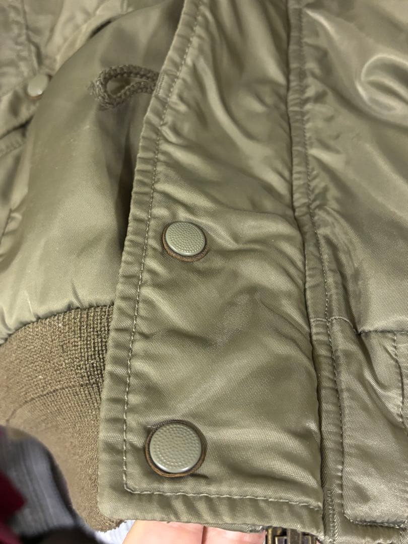 G.O.A フライトジャケット n2b 2サイズ カーキ オリーブ リアルファ