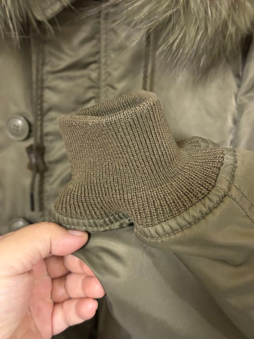 G.O.A フライトジャケット n2b 2サイズ カーキ オリーブ リアルファ