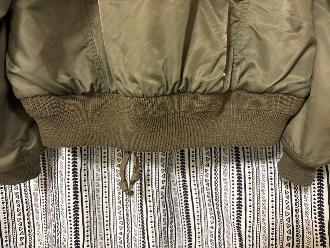 G.O.A フライトジャケット n2b 2サイズ カーキ オリーブ リアルファ