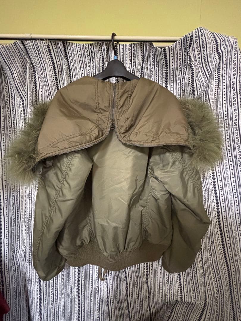 G.O.A フライトジャケット n2b 2サイズ カーキ オリーブ リアルファ