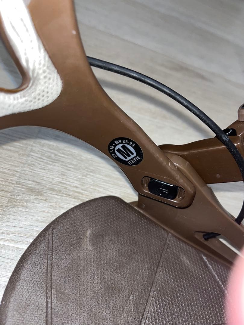 ビンディング　SP PRIVATE　ブラウン/ホワイト