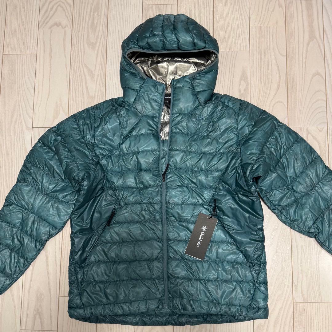 新品 Goldwin 1000FP Hooded Down Jacket