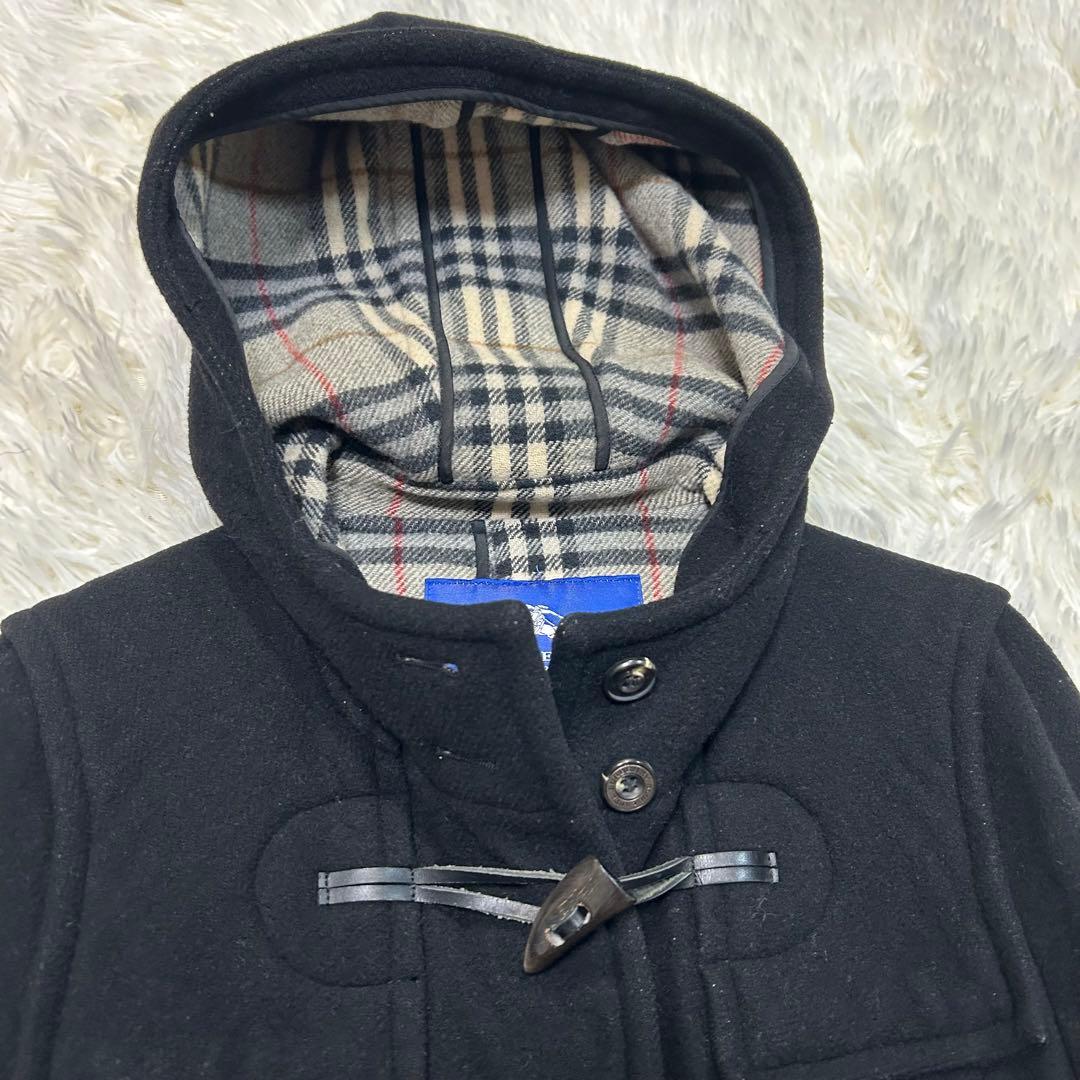最終価格BURBERRY BLUE LABEL バーバリーダッフルコートM 38