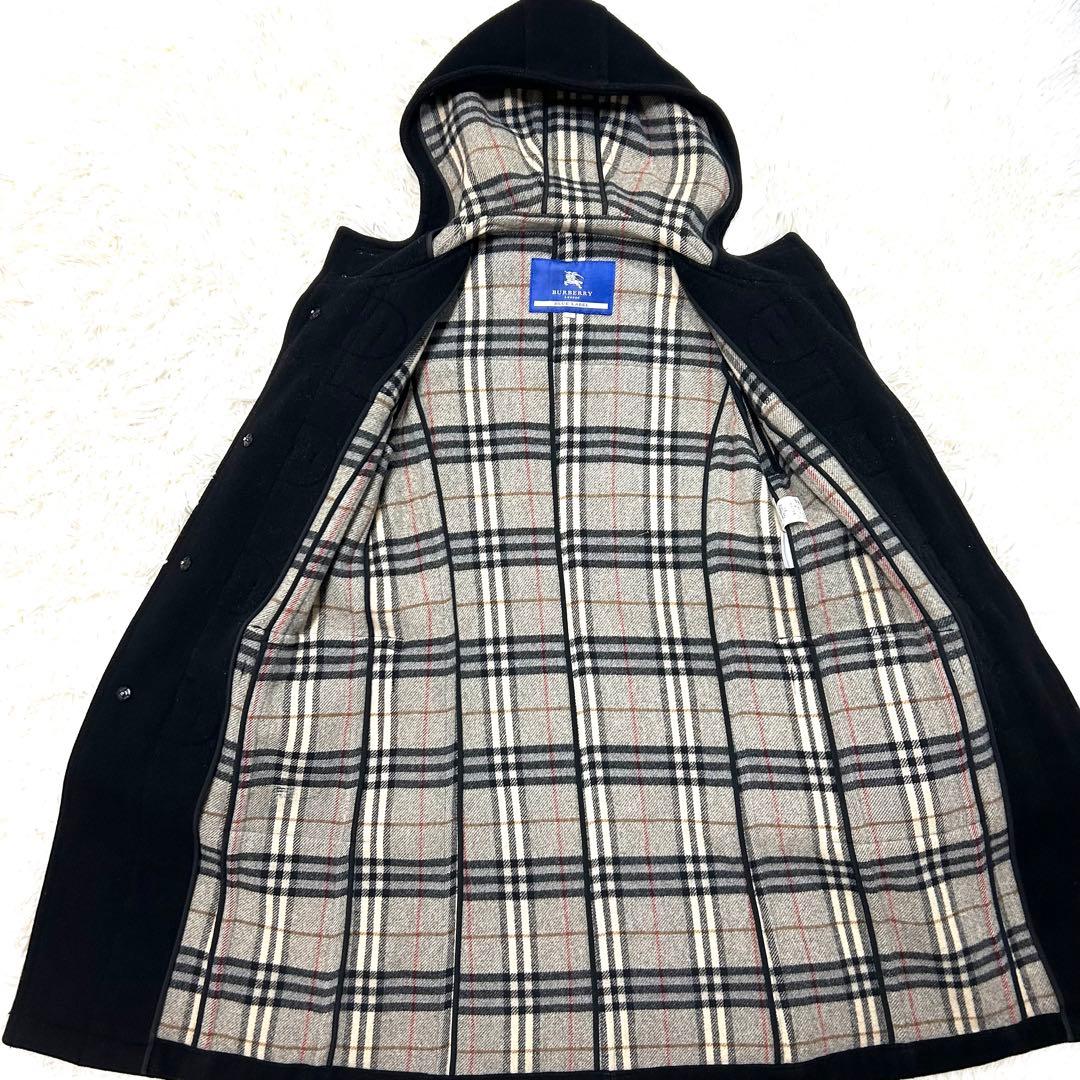 最終価格BURBERRY BLUE LABEL バーバリーダッフルコートM 38