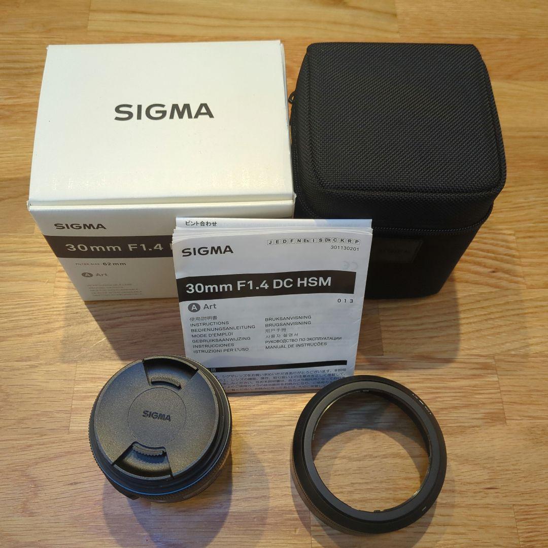 SIGMA 30mm F1.4 DC HSM ART Canon EFマウント