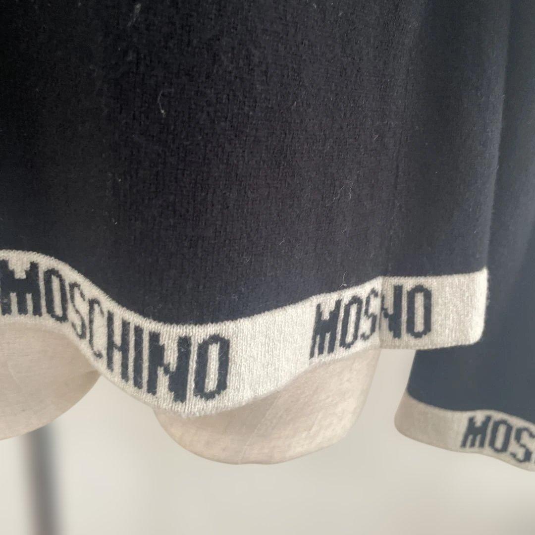 MOSCHINO ブラック カーディガン ニット　人気アイテム！ブラックカラー