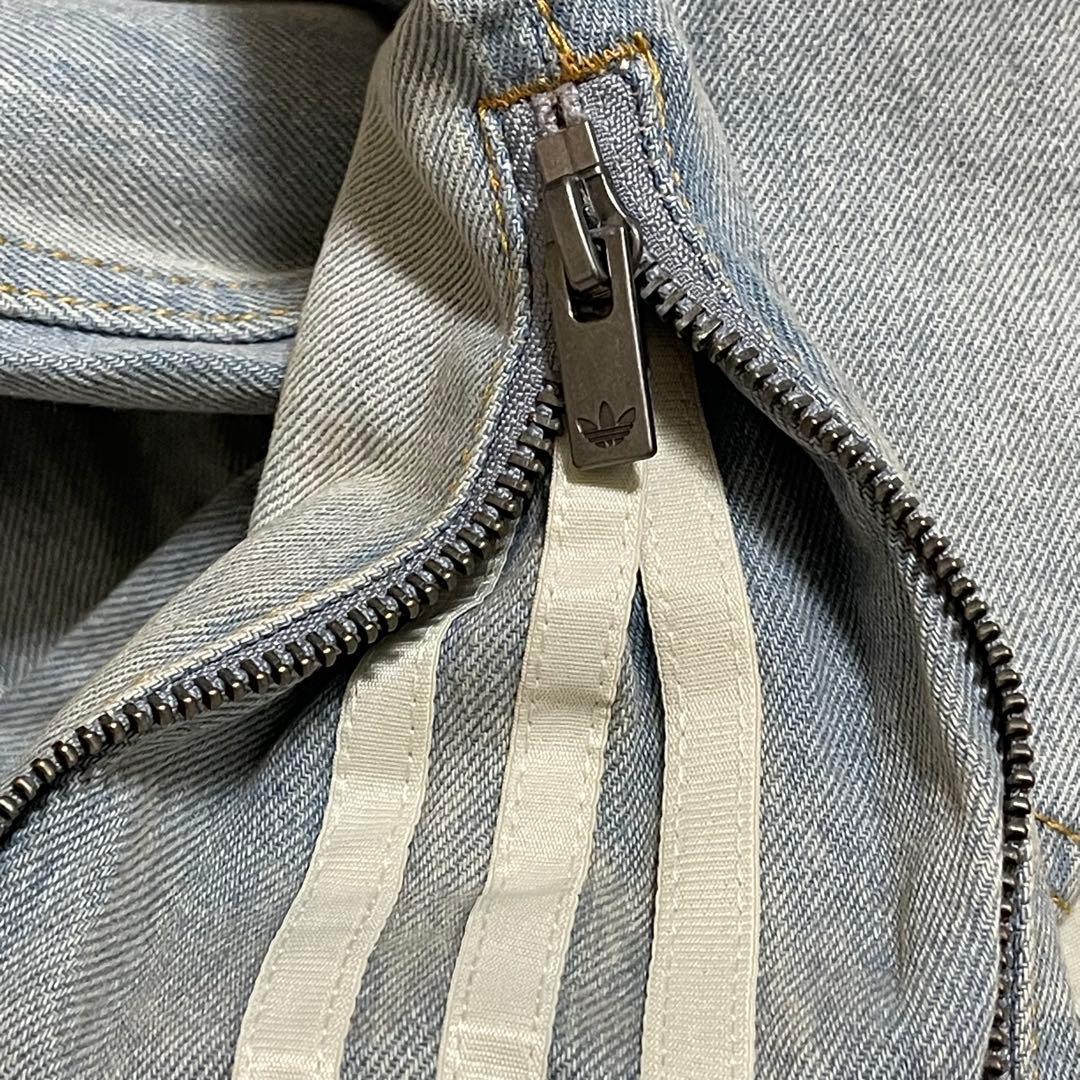 新品24 ADILENIUM シーズン3 ジップウォッシュド デニム パンツ