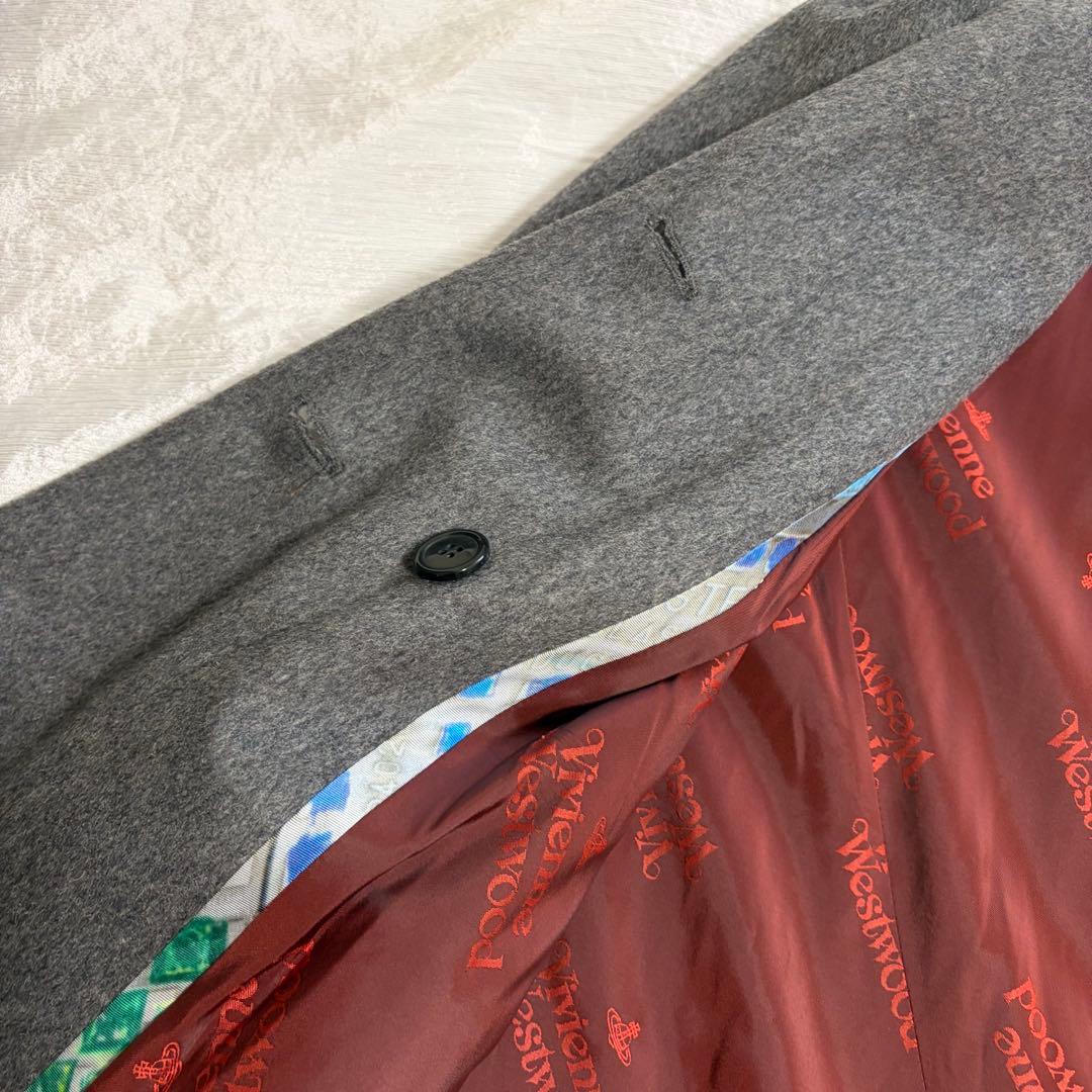 ヴィヴィアンウエストウッド　red label ヴィヴィアン コート　グレー