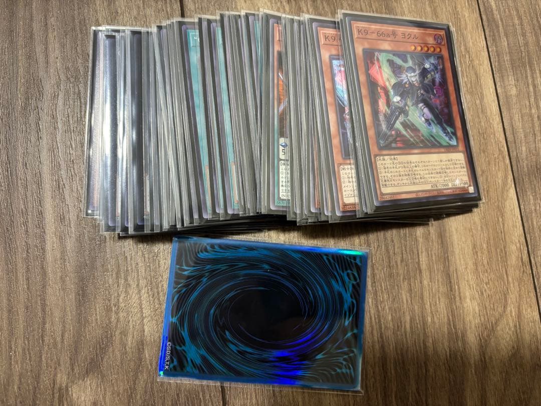 大会仕様　クリストロンK9構築済デッキ　スリーブ2重　サイド付き