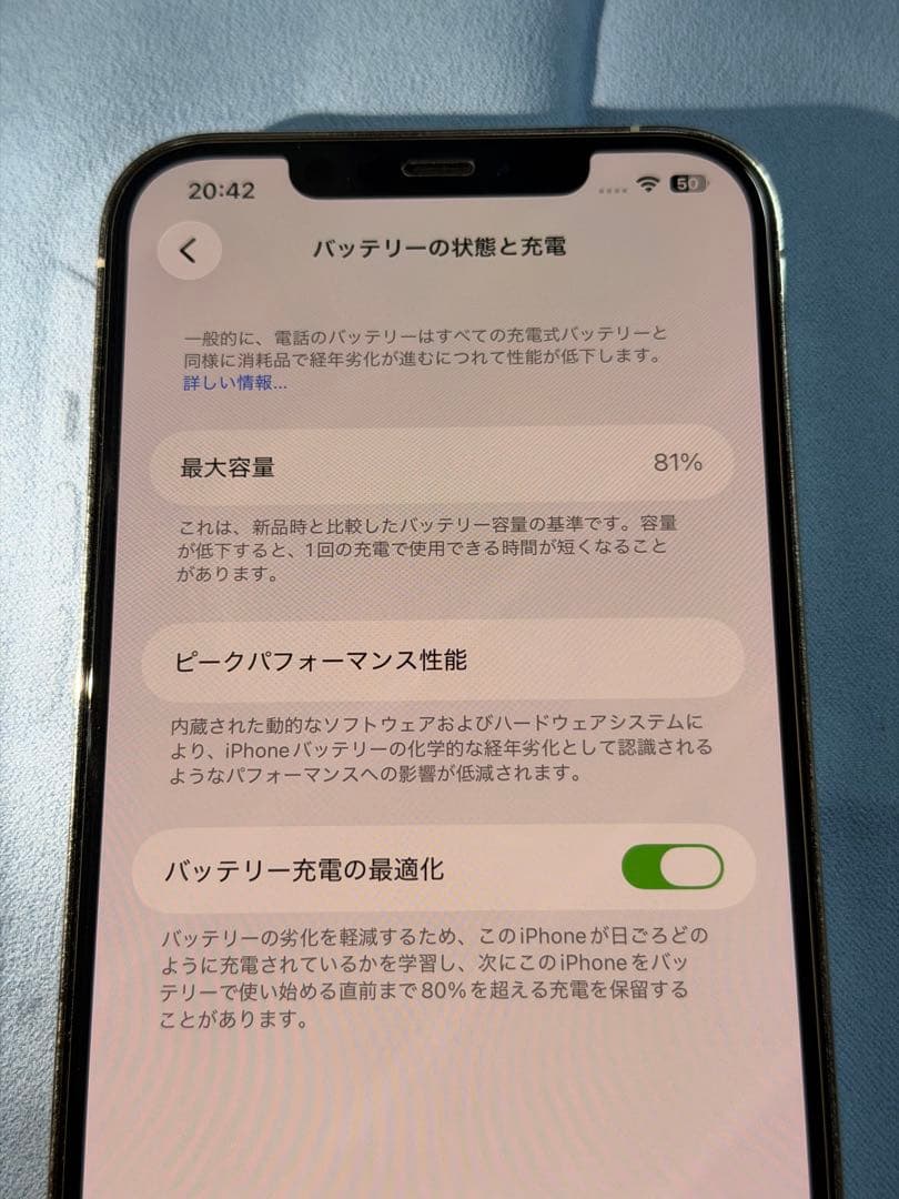 iPhone 12 Pro Max 256GB SIMフリー 動作良好