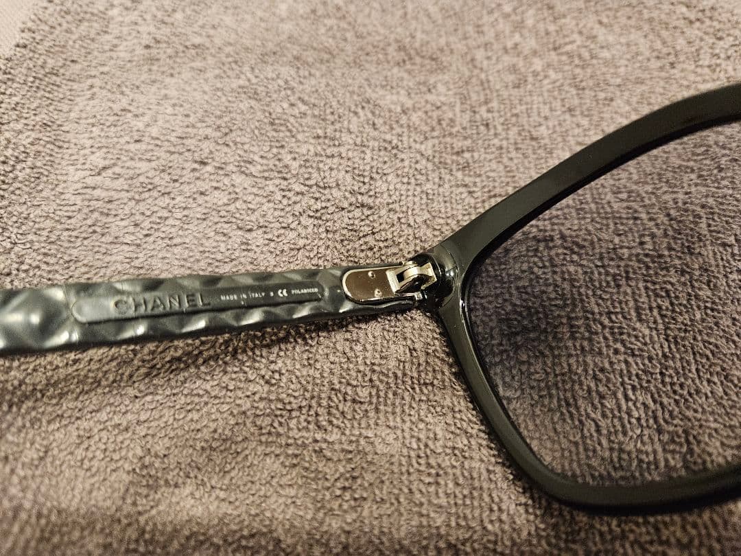 CHANEL シャネル サングラス ブラックフレーム マトラッセ ココマーク