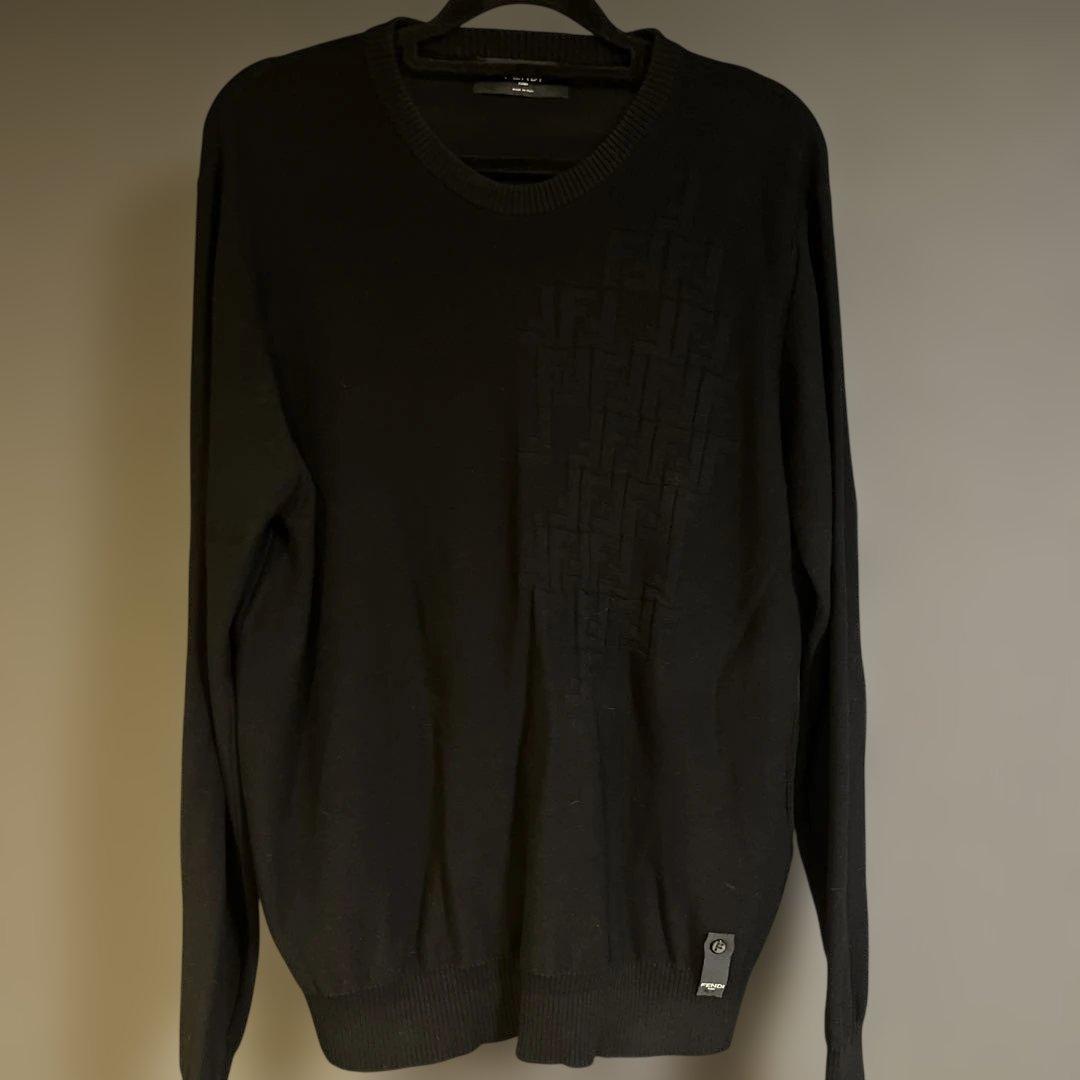 3*9様 FENDI ニット　コットン　50 黒