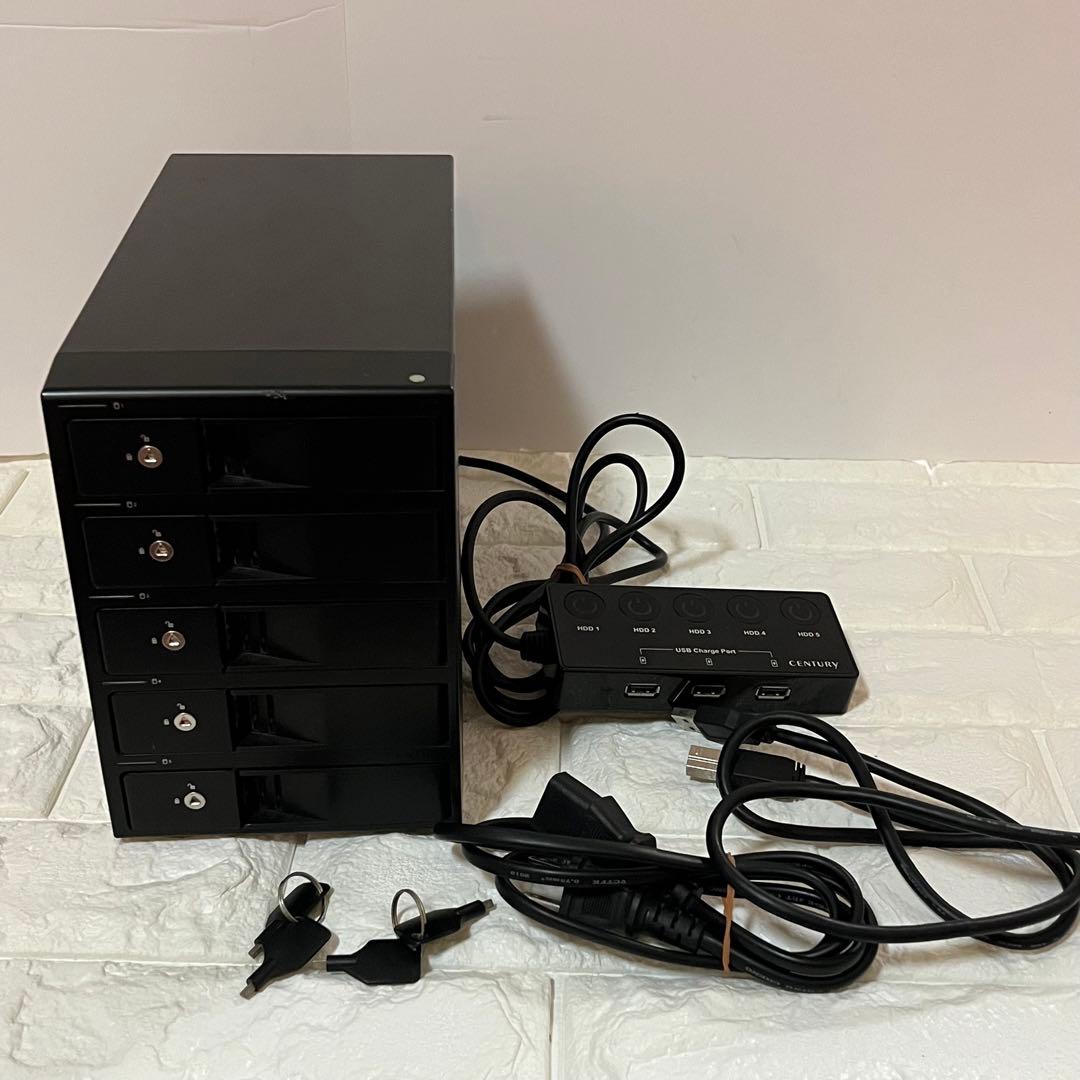 センチュリー 裸族のカプセルホテル5BAY CRCH535U3ISC