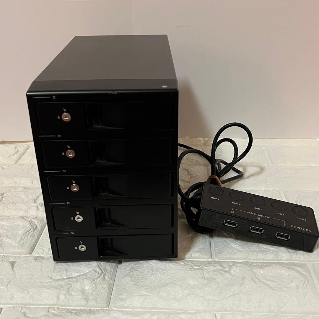 センチュリー 裸族のカプセルホテル5BAY CRCH535U3ISC