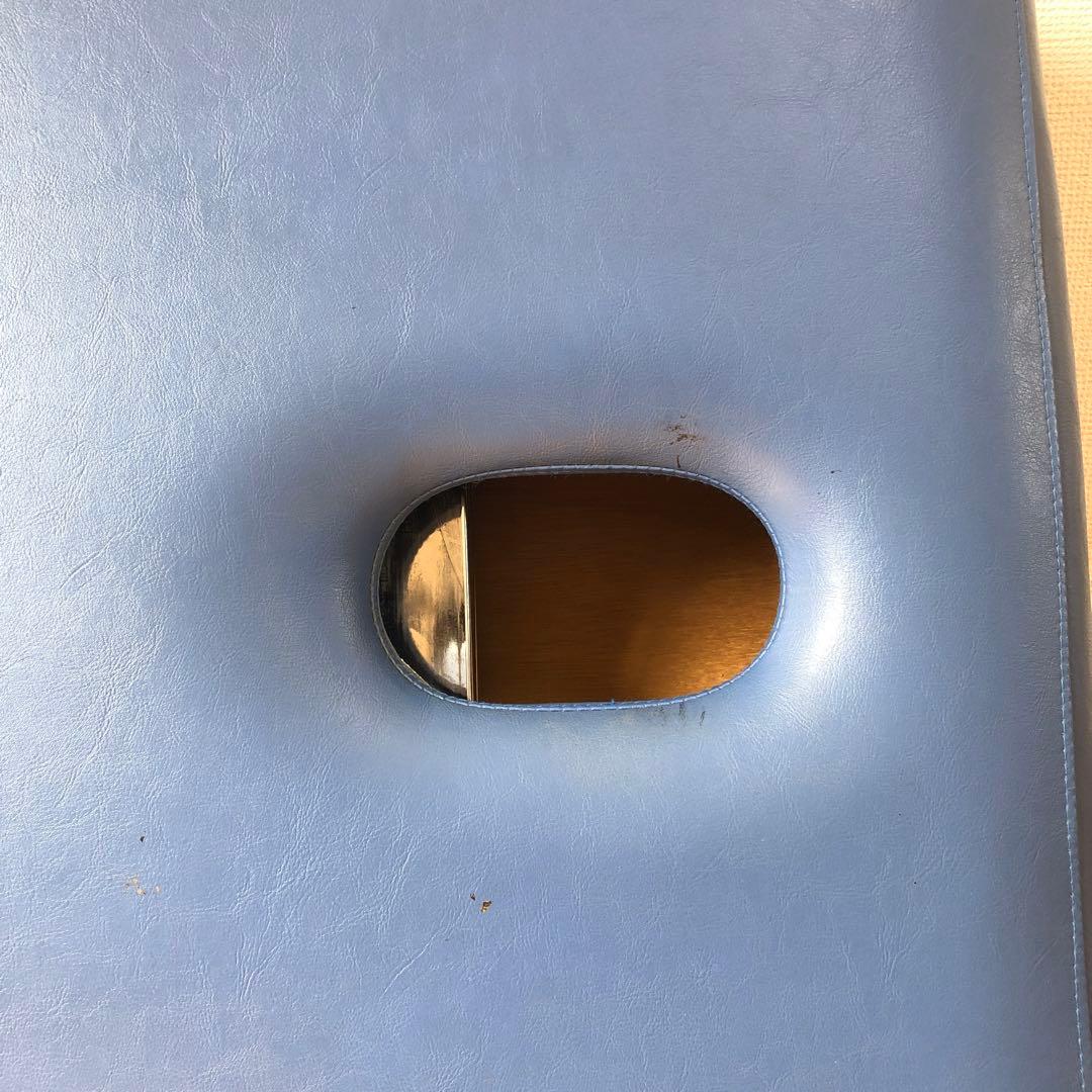 ふじおとさん専用 整体ベッド　青色 折りたたみ簡易ベッド 2004年製