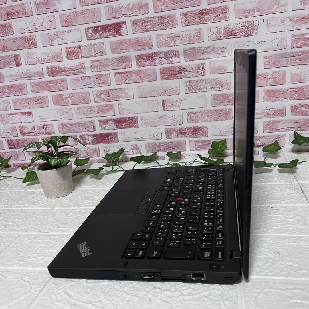 ★中古レノボパソコンSSD128GB★X250 webカメラ ノートPC445