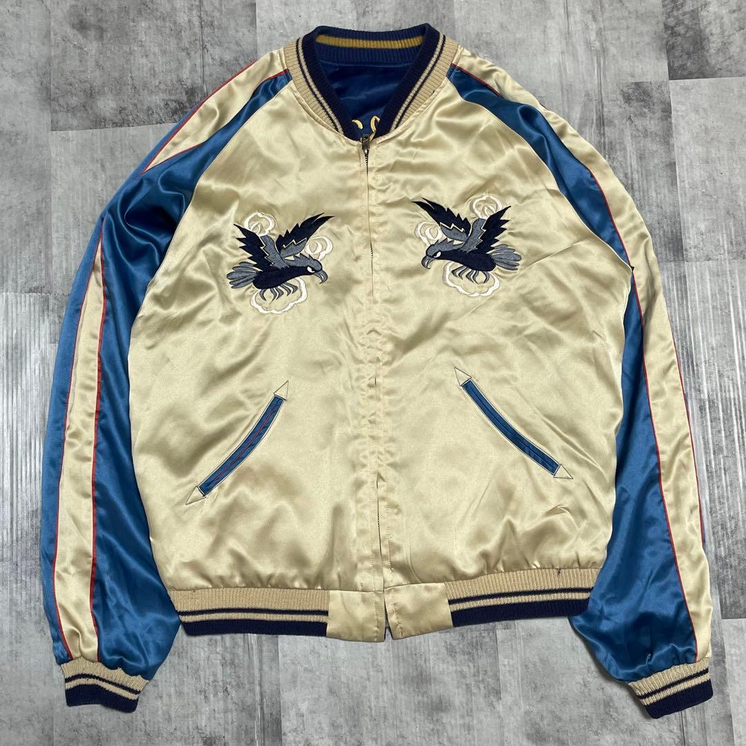 TAILOR TOYO スカジャン　黒虎　M品番　テーラー東洋　Lサイズ　奥尻島