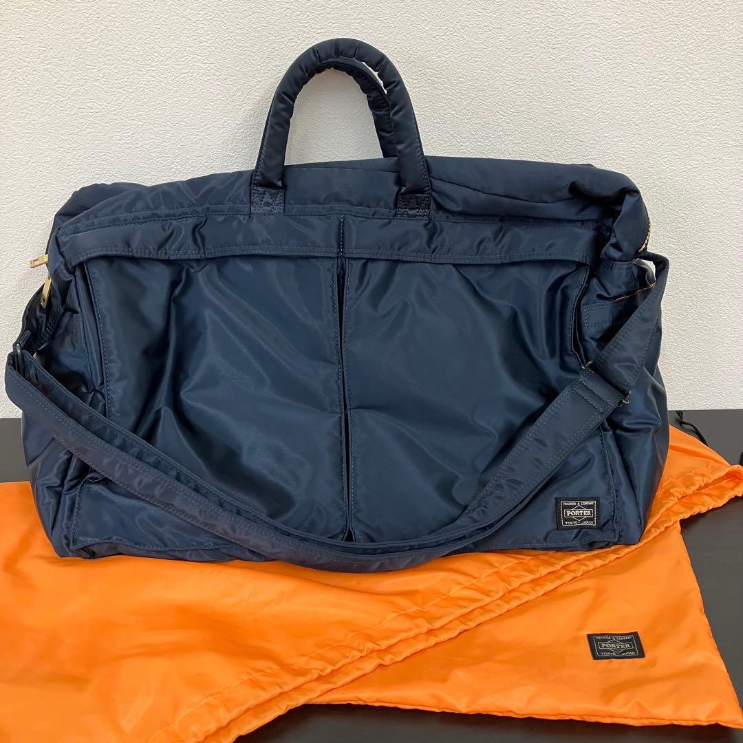PORTER ポーター タンカー 2way 吉田カバン ネイビー ボストンバッグ