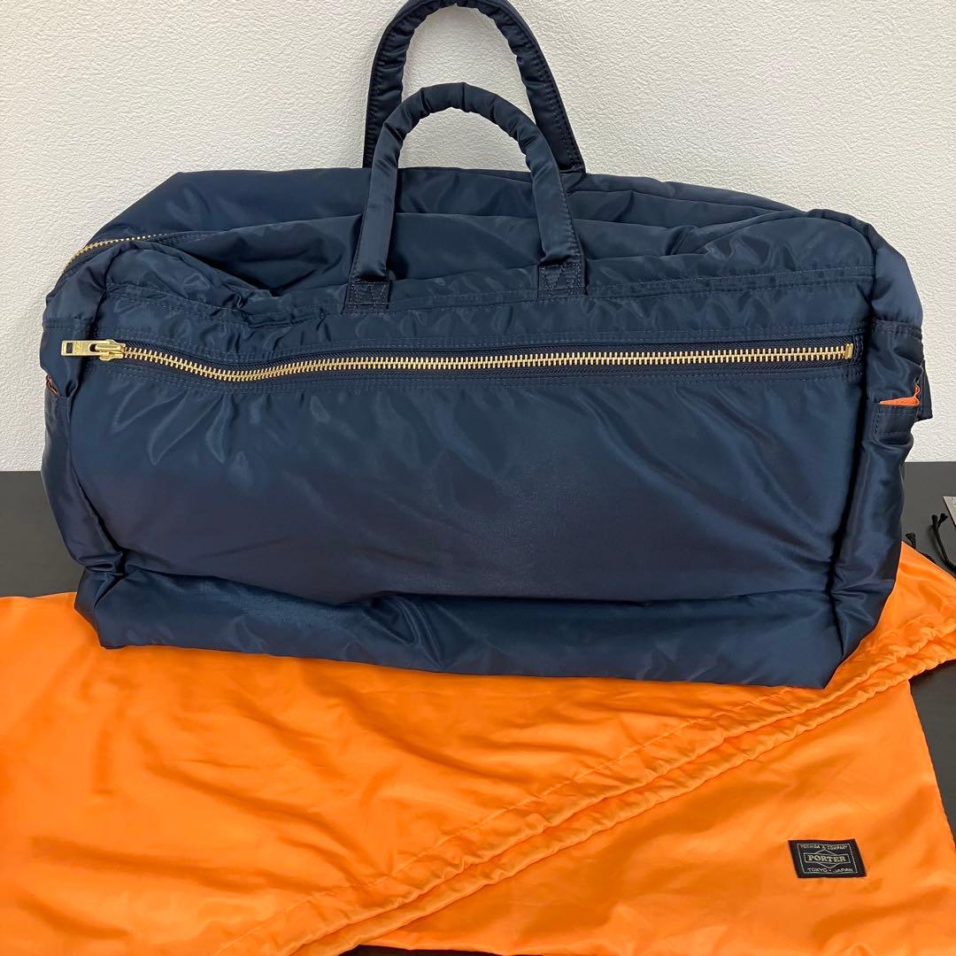 PORTER ポーター タンカー 2way 吉田カバン ネイビー ボストンバッグ