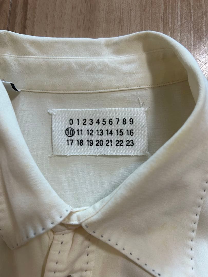 マルタンマルジェラ　ウエスタンシャツ　ここのえタグ