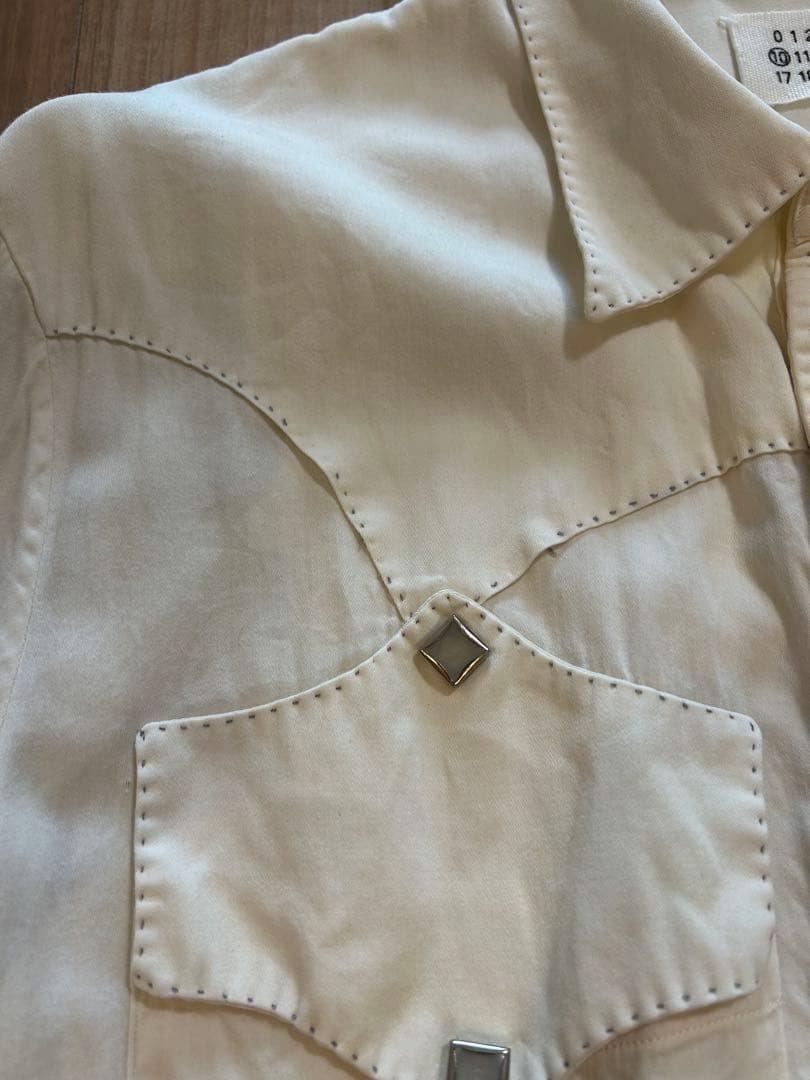 マルタンマルジェラ　ウエスタンシャツ　ここのえタグ