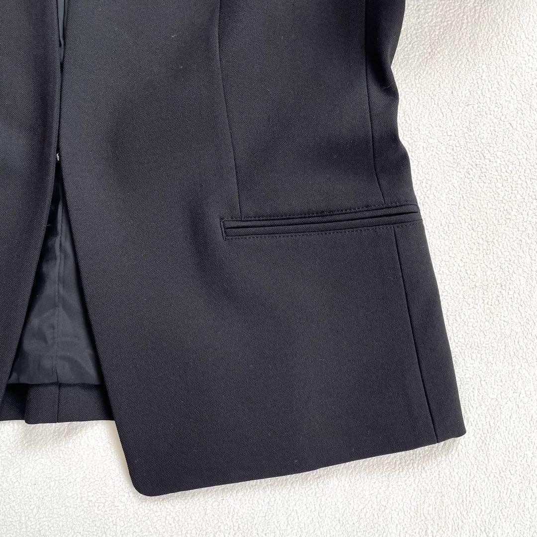 極美品✨ プラステ ノーカラー パンツ スーツ セットアップ M