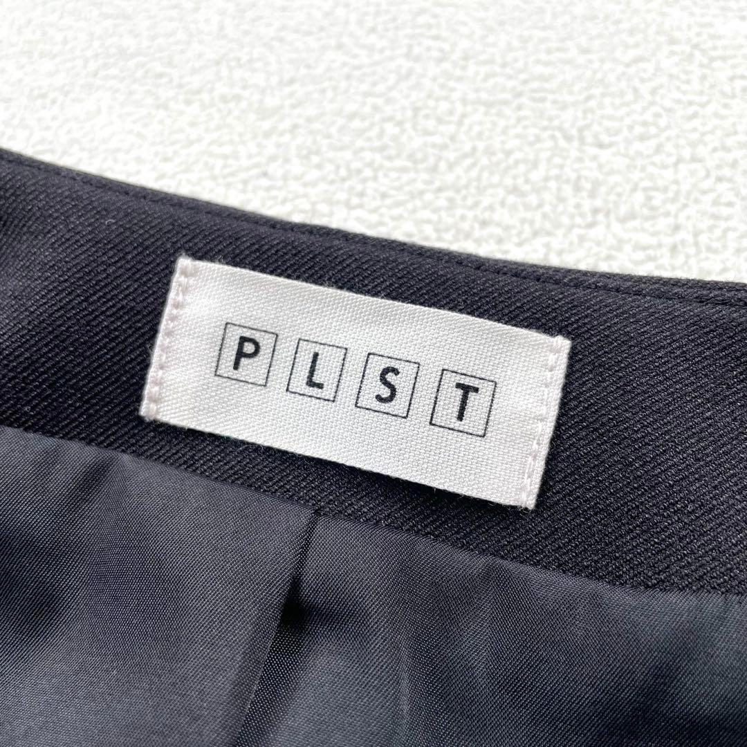 極美品✨ プラステ ノーカラー パンツ スーツ セットアップ M