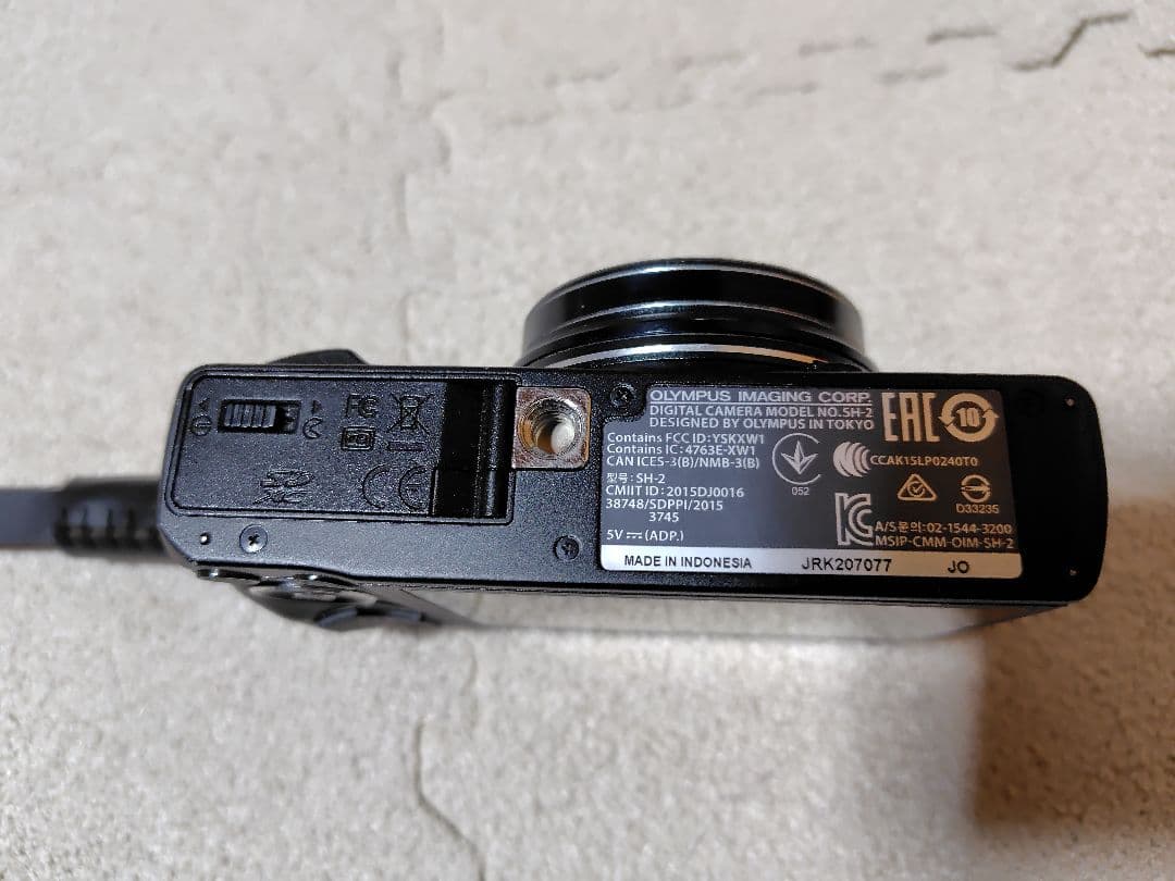 OLYMPUS STYLUS SH-2 コンパクトデジタルカメラ 動作確認済み