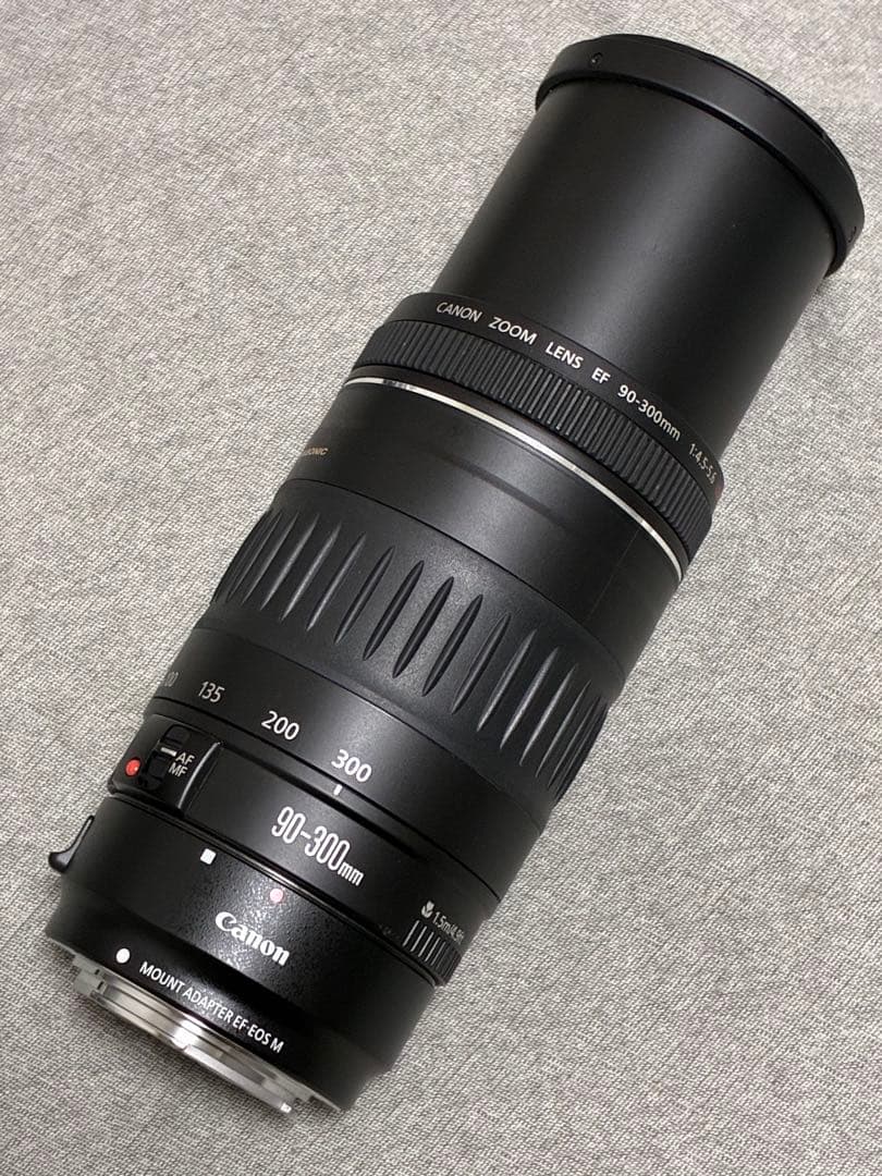 ⭐️美品⭐️Canon EF90-300 USM & EF-EOS M アダプター