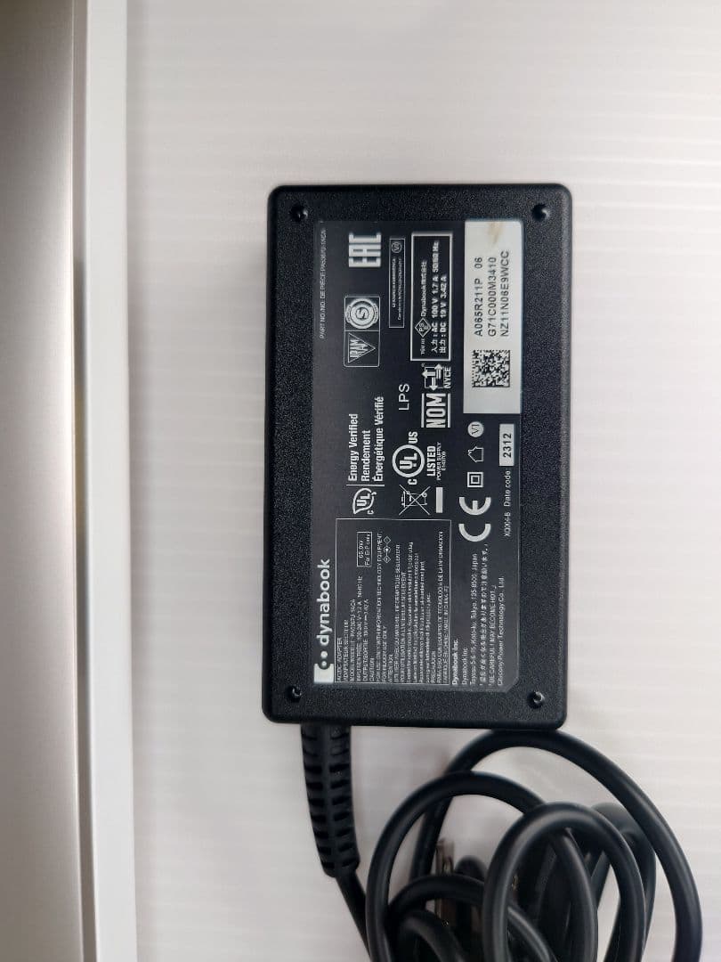 Windowsノート本体 Dynabook W6AZHW7CBG i7/16GB/512GB/Win11