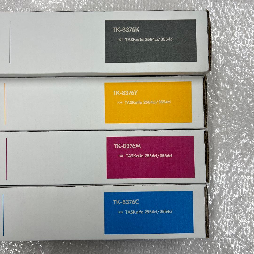 京セラ純正TK-8376K/Y/M/C 4本セット