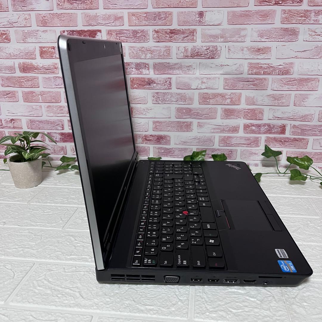 ★中古レノボSSD128GB メモリ8GB★E520 カメラ ノートPC438