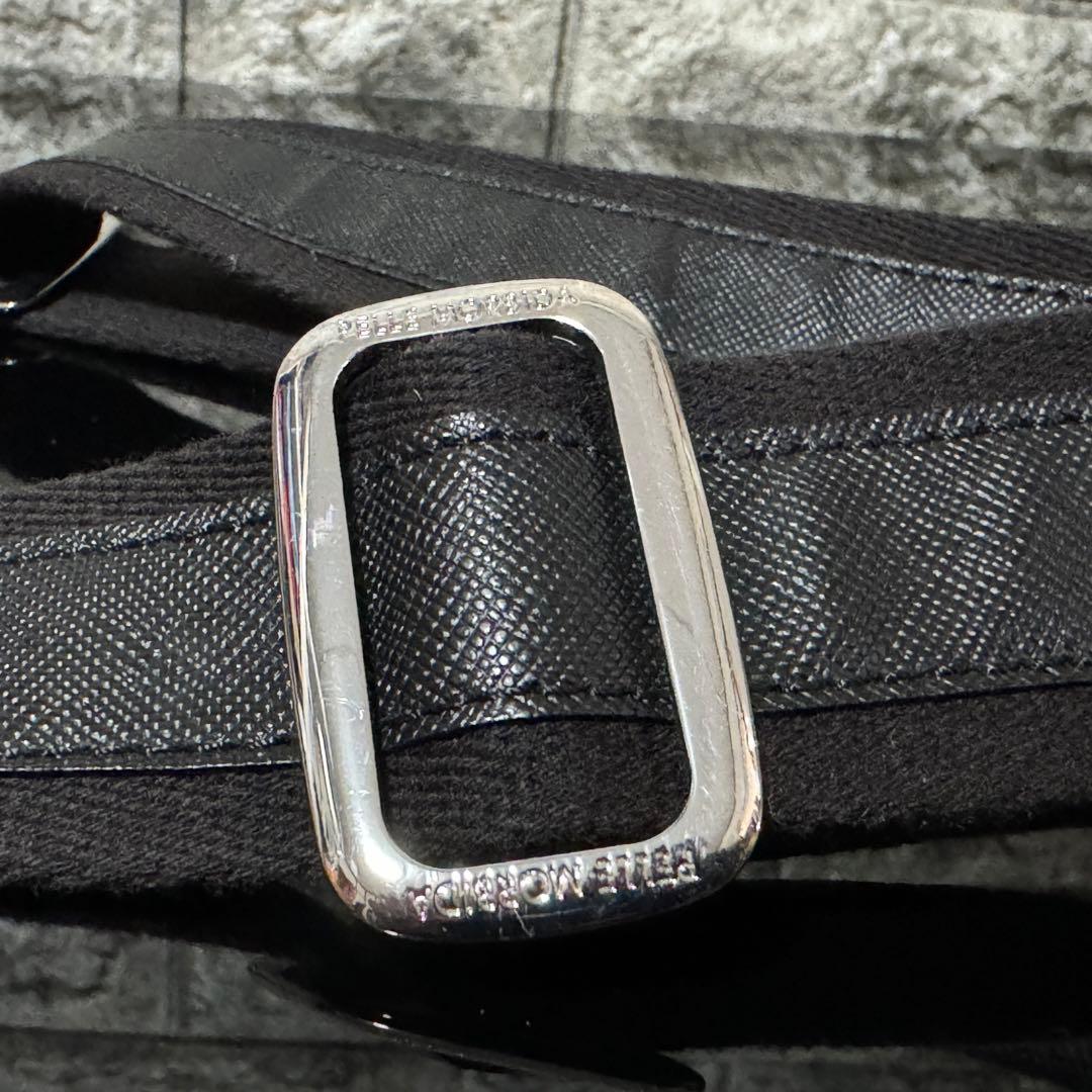 【PELLE MORBIDA】 2WAY Capitanoビジネスバッグ 黒