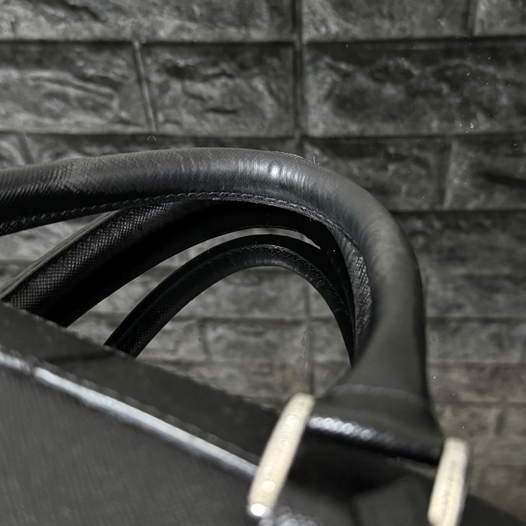 【PELLE MORBIDA】 2WAY Capitanoビジネスバッグ 黒