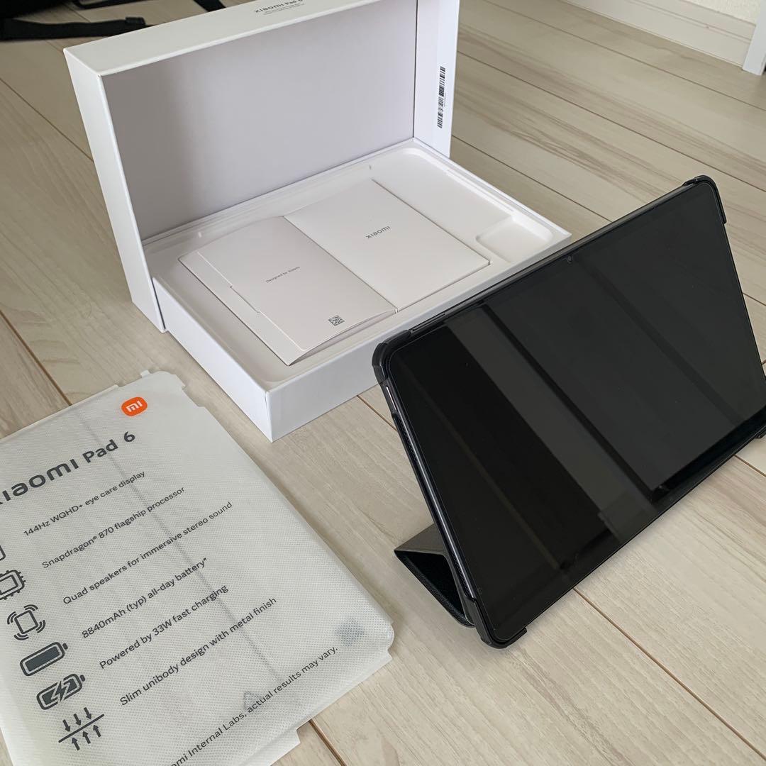 Xiaomi Pad 6 6GB/128GB グレー 本体 + 付属品