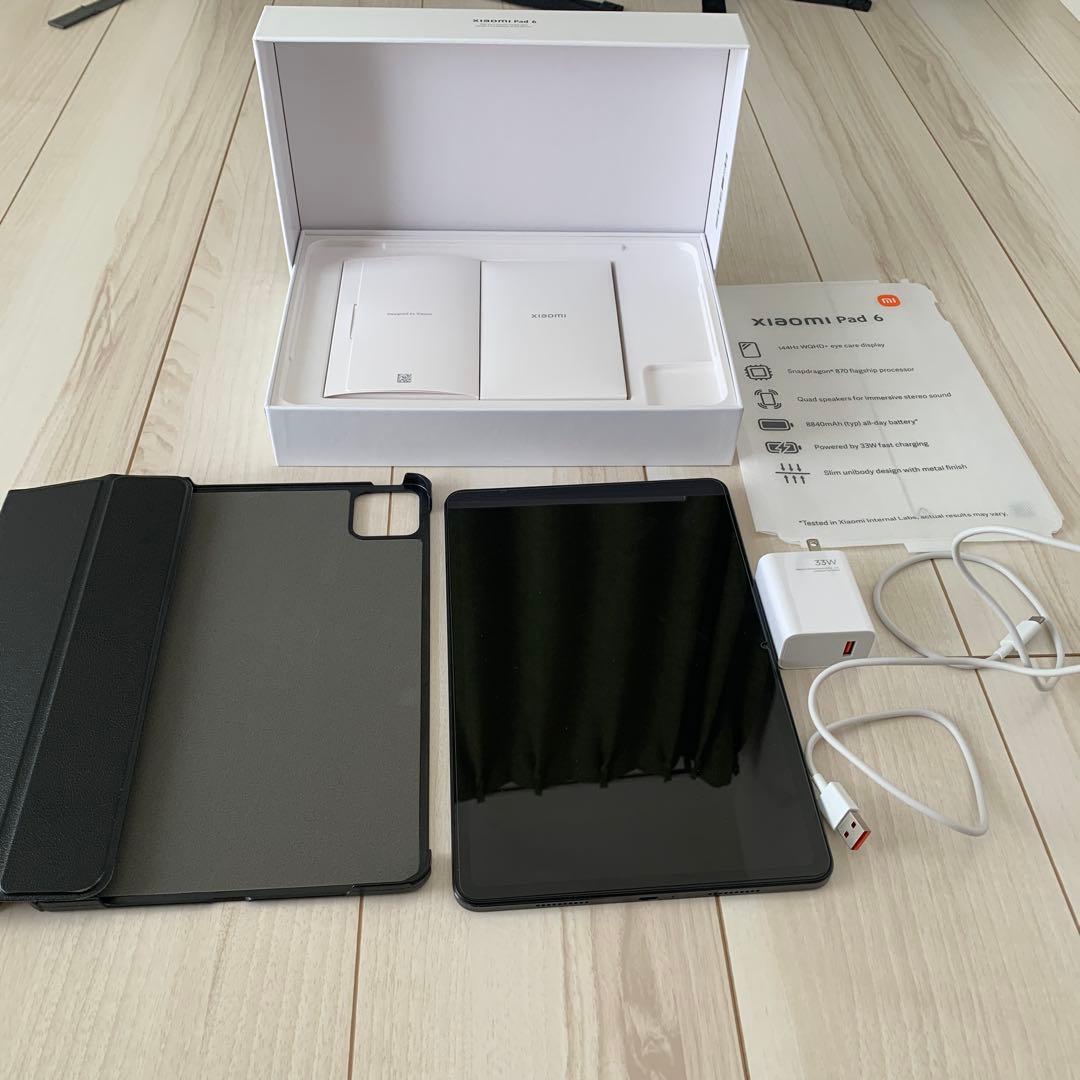 Xiaomi Pad 6 6GB/128GB グレー 本体 + 付属品