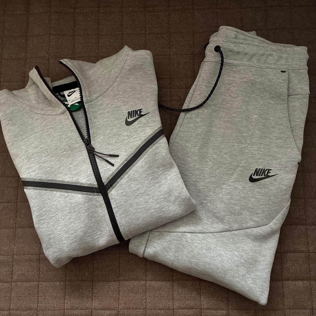 廃盤 NIKE 旧テックフリースセットアップ US M グレー 美品 プレ値8万